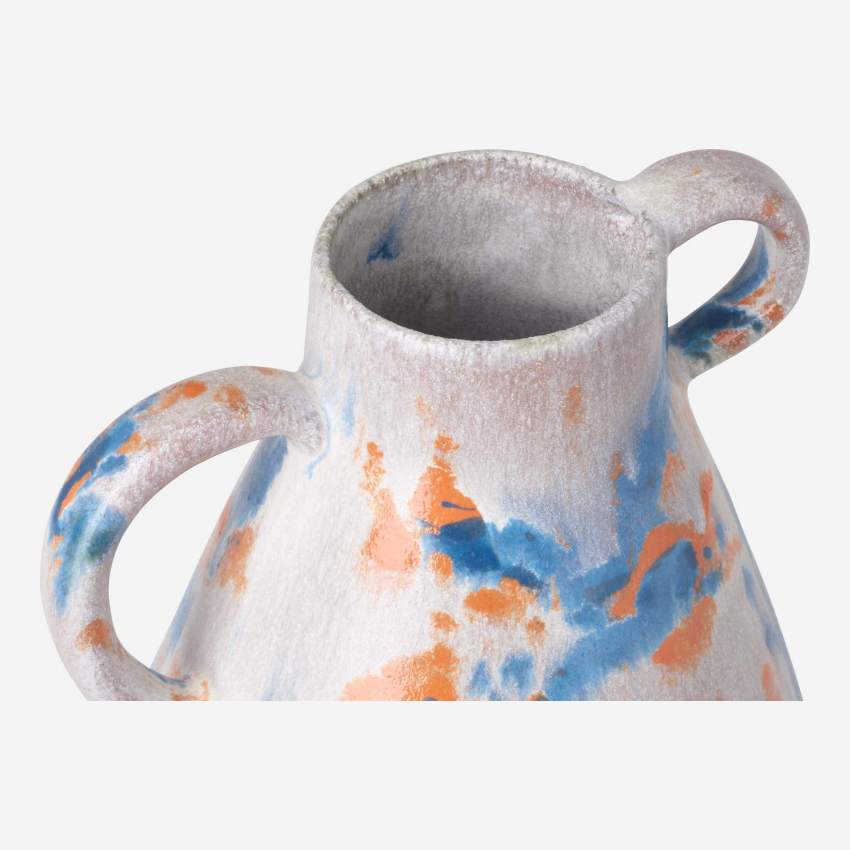 Vase en terre cuite - Multicolore