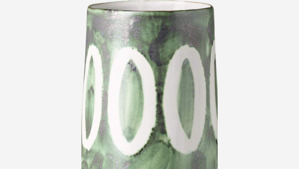 Vase en terre cuite - Vert