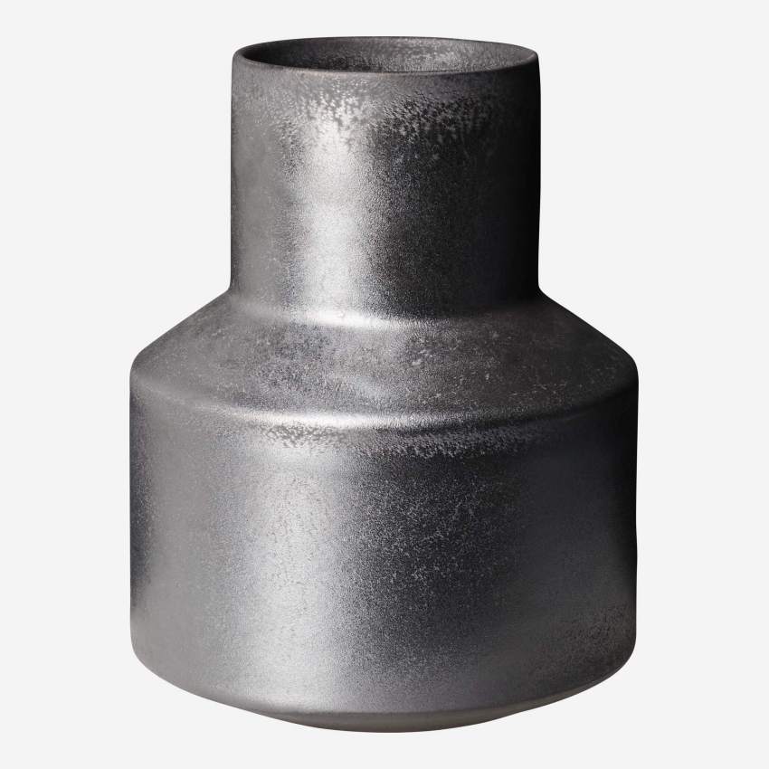 Vaso in terracotta - 14 x 18 cm - Metallo