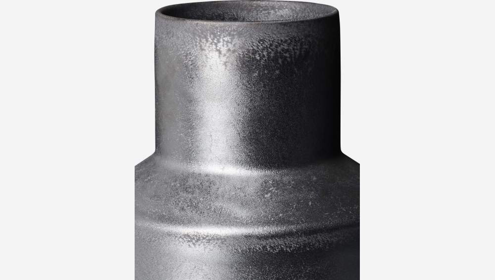 Jarro de terracota - 14x18cm - Metal