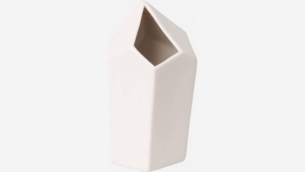 Vase aus Sandstein - Beige