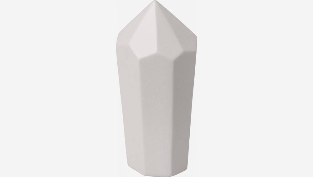 Vase aus Sandstein - Grau