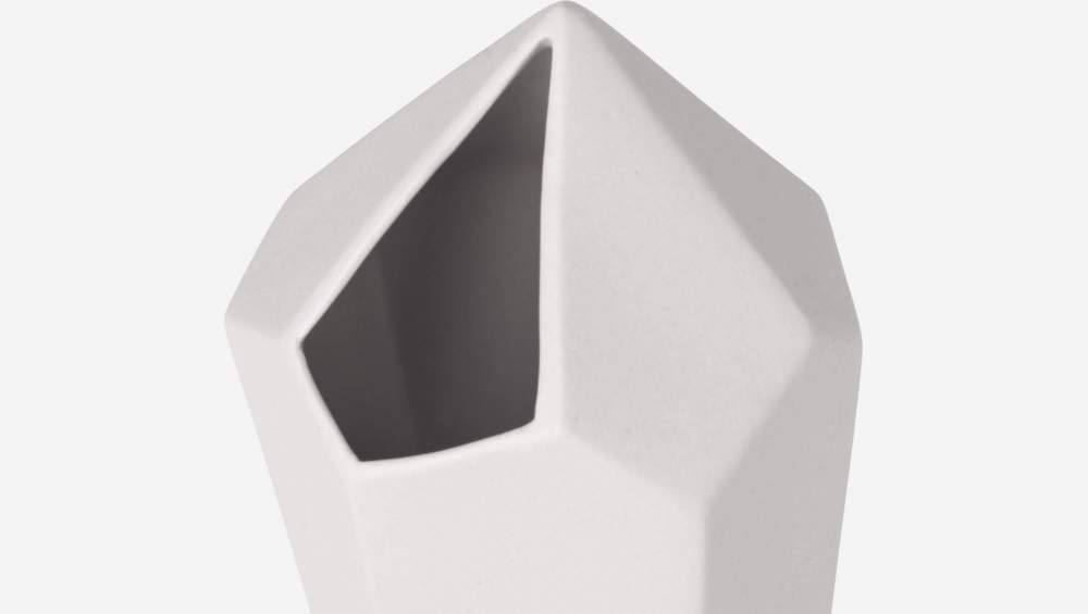 Vase aus Sandstein - Grau
