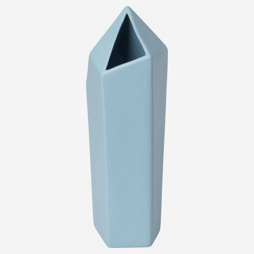 Vase en grès - Bleu