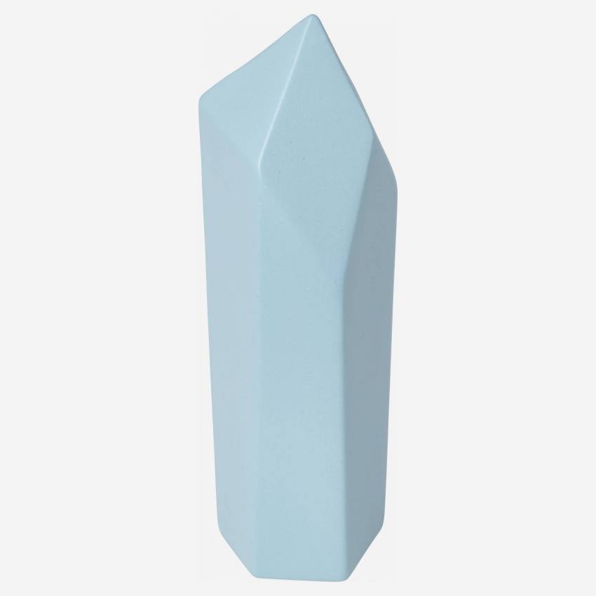 Vase aus Sandstein - Blau