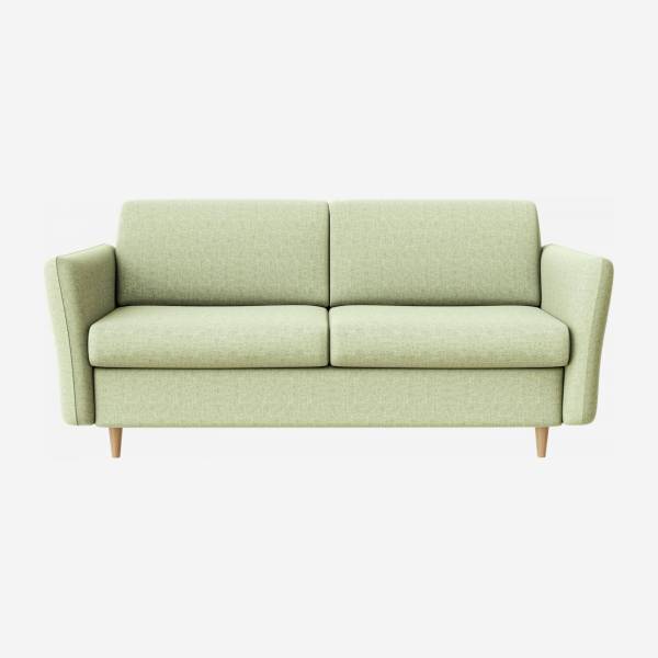 Sofá cama de tela - Verde menta