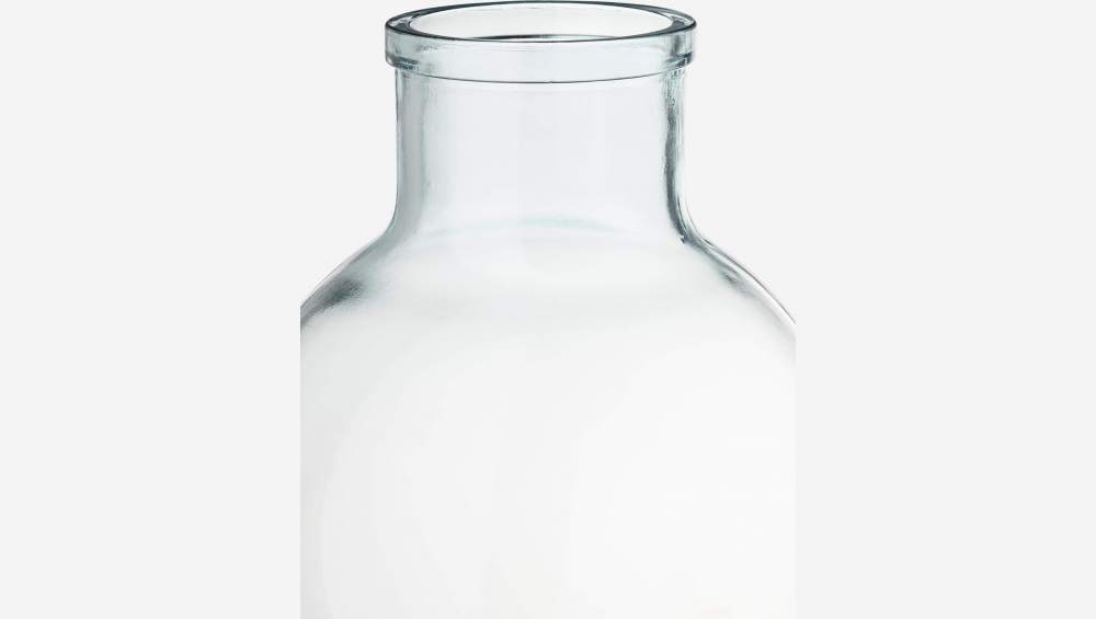 Kit terrário de vidro reciclado - 8L - Transparente