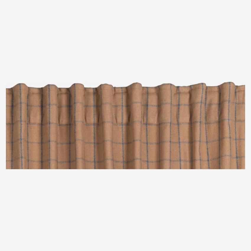 Set 2 cortinas de lana - 140 x 260 cm - Beige