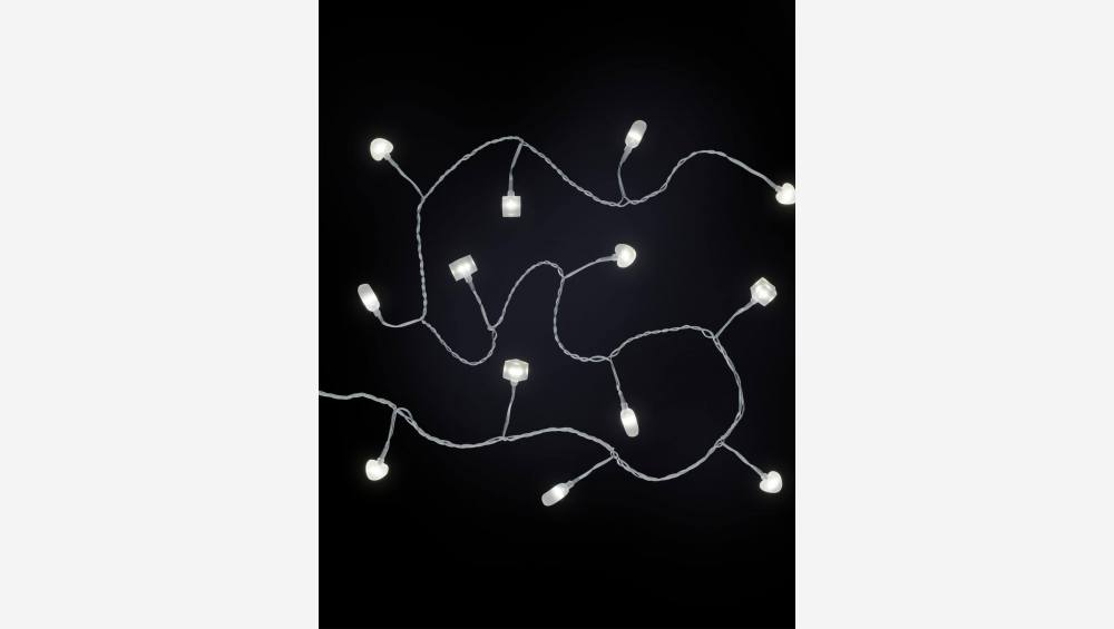 Guirnalda luminosa LED 620cm blanca