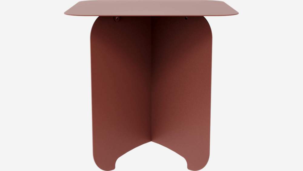 Table d'appoint en métal -  Terracotta