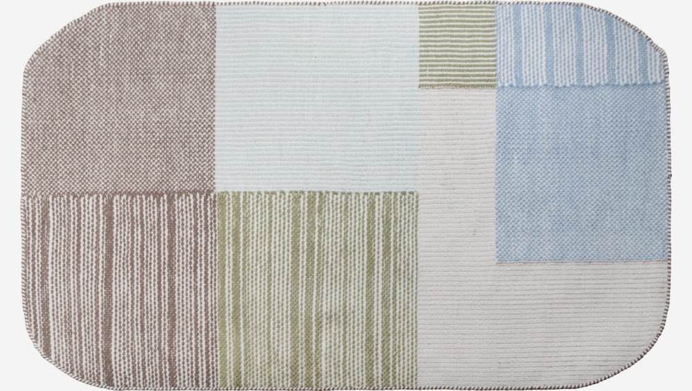 Tapete de lã tecida à mão - 170 x 240 cm - Multicolor - Design by Floriane Jacques
