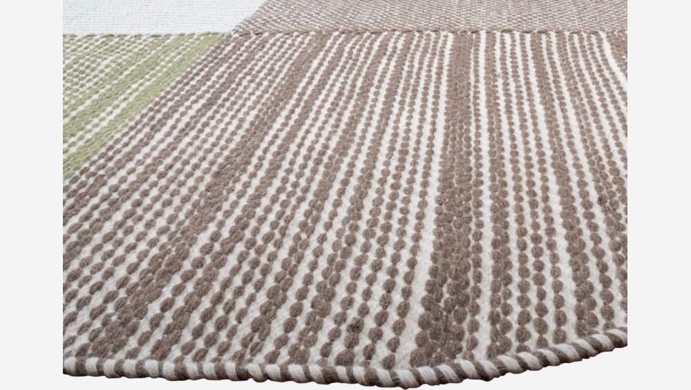 Handgewebter Teppich aus Wolle - 170 x 240 cm - Motiv by Floriane Jacques