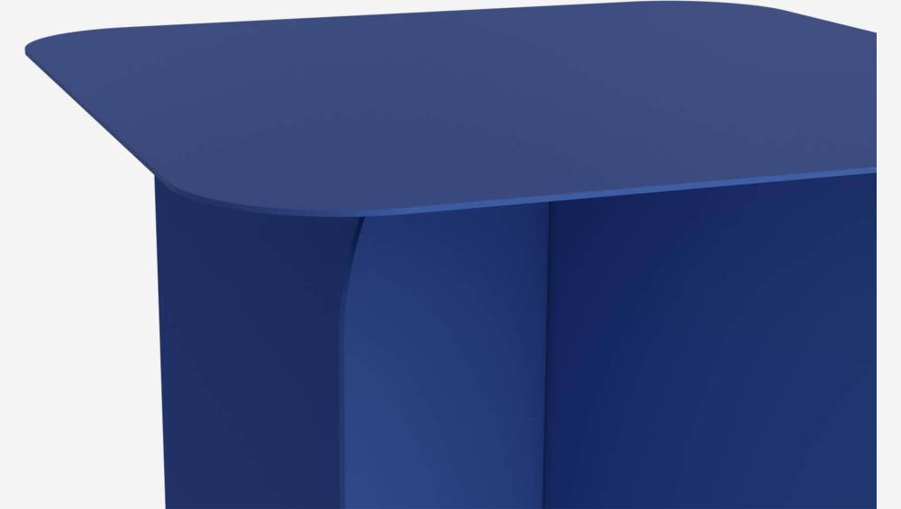 Mesa de apoio em metal - Azul elétrico