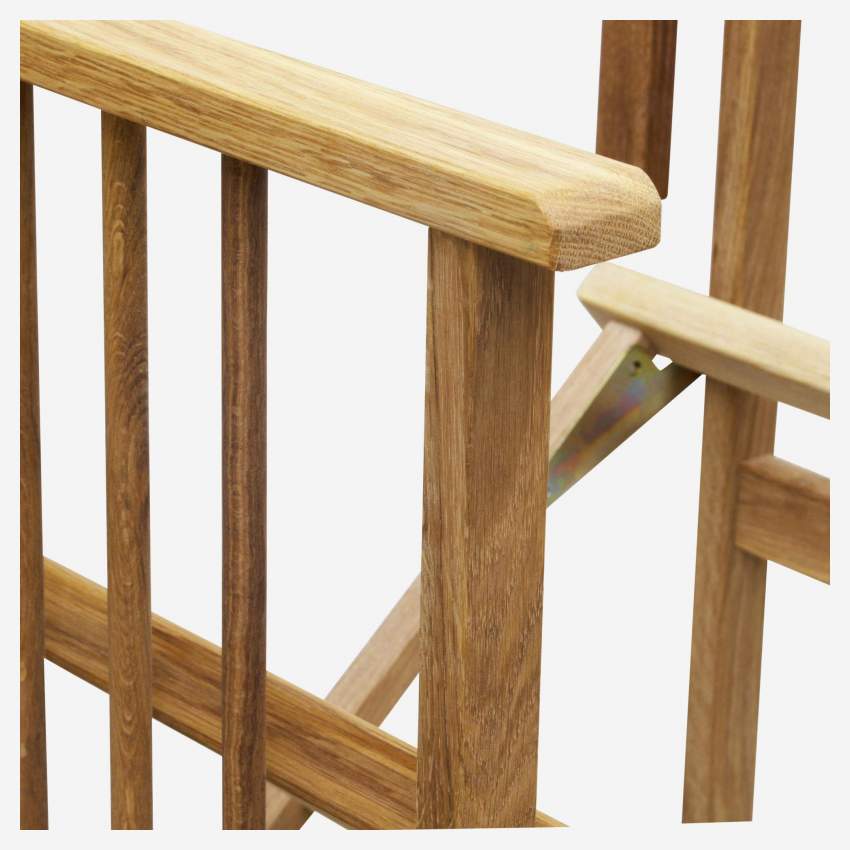 Estructura de silla plegable - Roble macizo