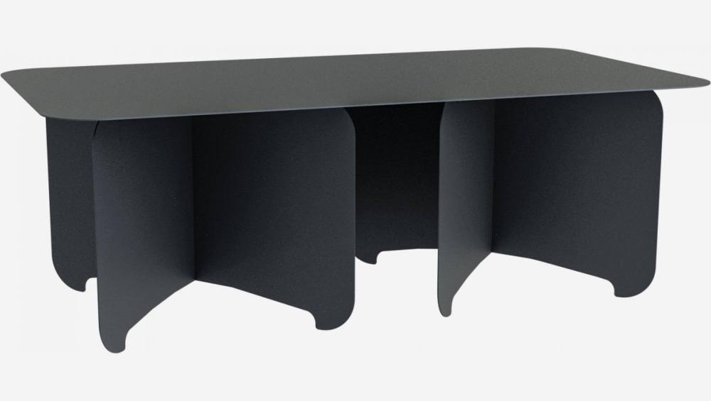 Table basse en métal - Noir