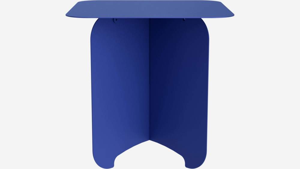 Table d'appoint en métal - Bleu électrique
