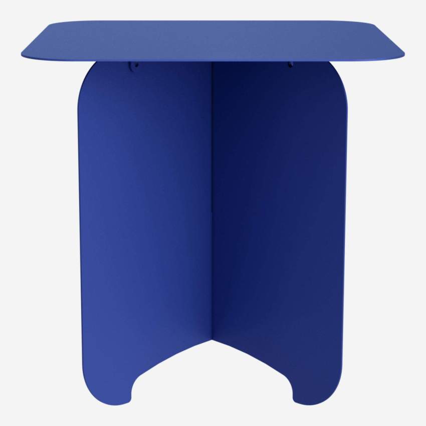 Mesa de apoio em metal - Azul elétrico