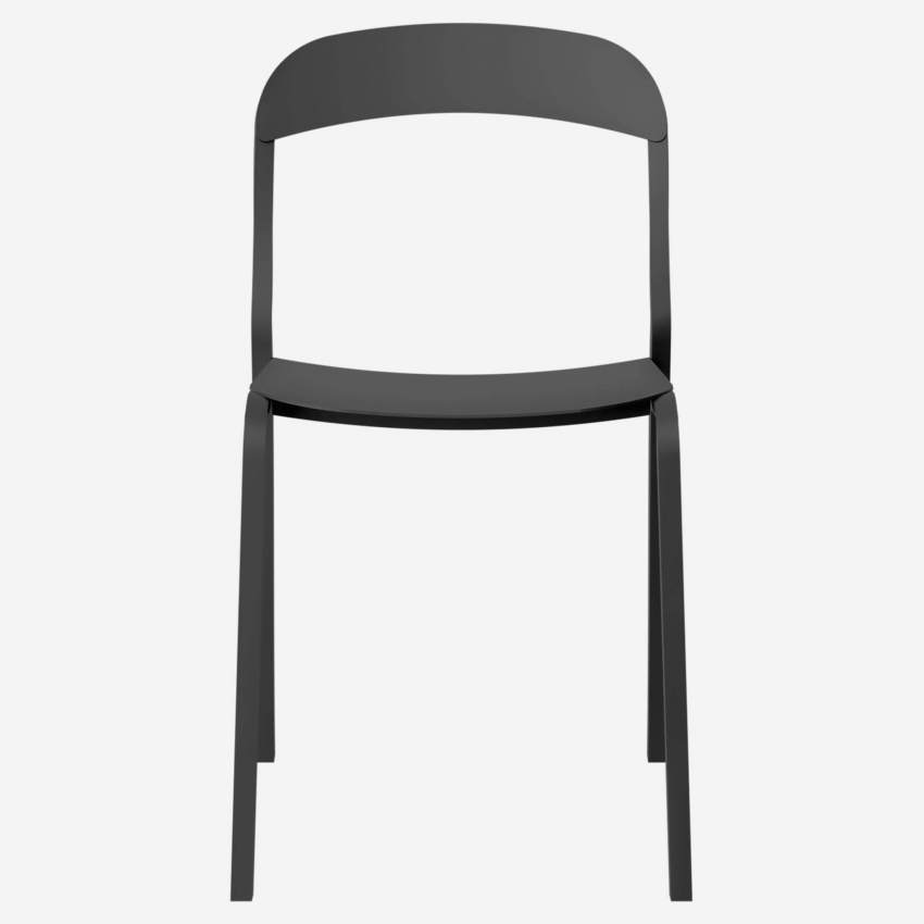 Chaise en aluminium – Noir – Design by Marie Matsuura
