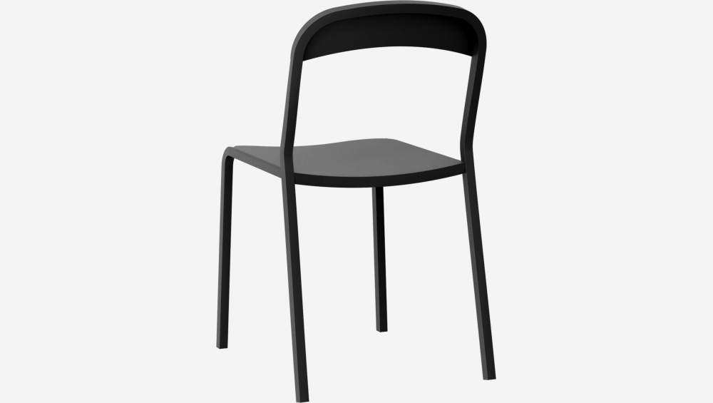 Stuhl aus Aluminium - Schwarz - Design by Marie Matsuura