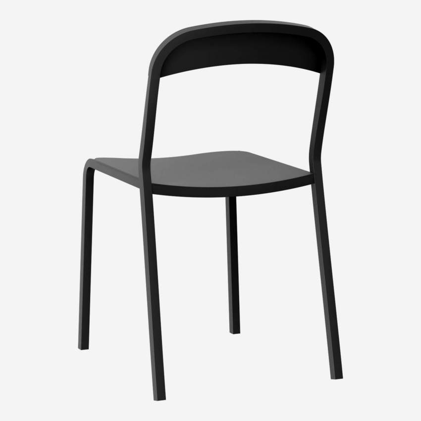Stuhl aus Aluminium - Schwarz - Design by Marie Matsuura