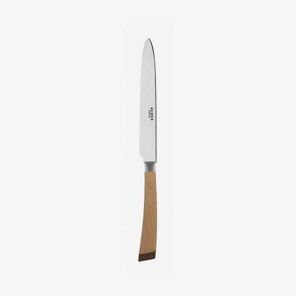 Couteau de table avec manche en bois (réédition du modèle numéro 1)