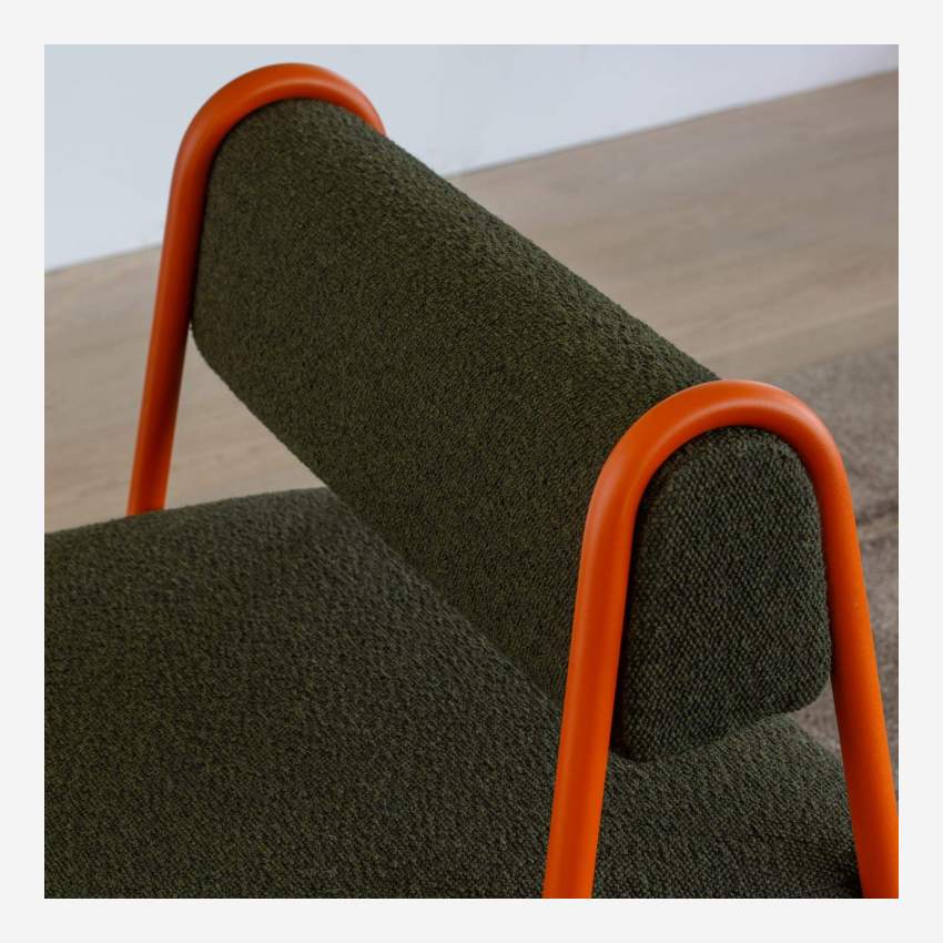 Stoffen fauteuil - Varengroen - Design by Anthony Guerrée