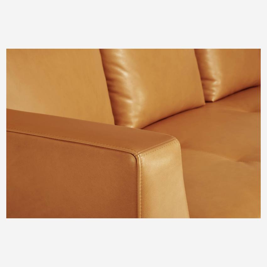 Canapé 3 places en cuir Vintage Leather - Caramel