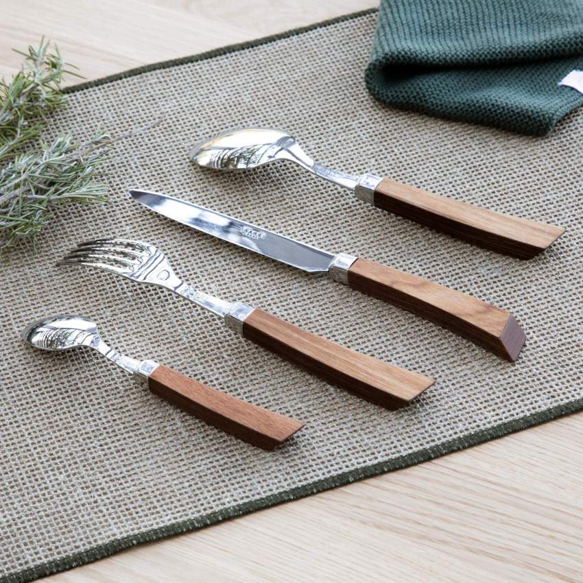 Couteau de table avec manche en bois (réédition du modèle numéro 1)