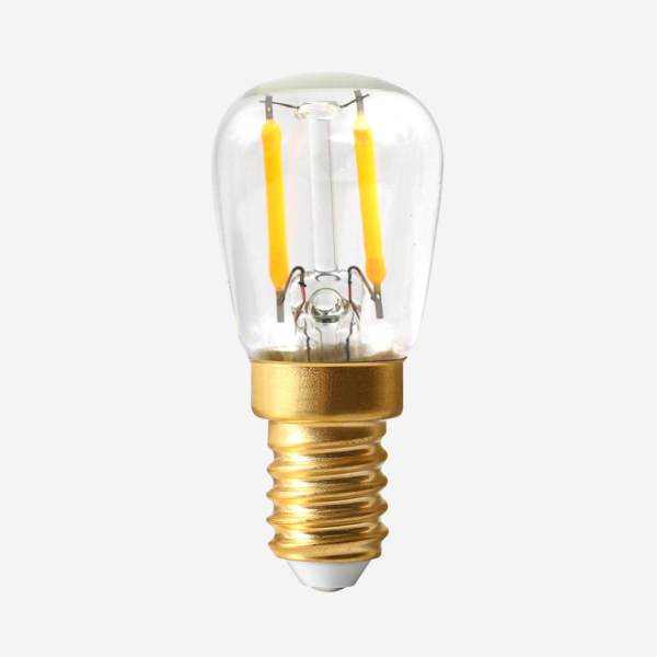 Birnenförmige Lampe E14 - 1,2W - 2700K