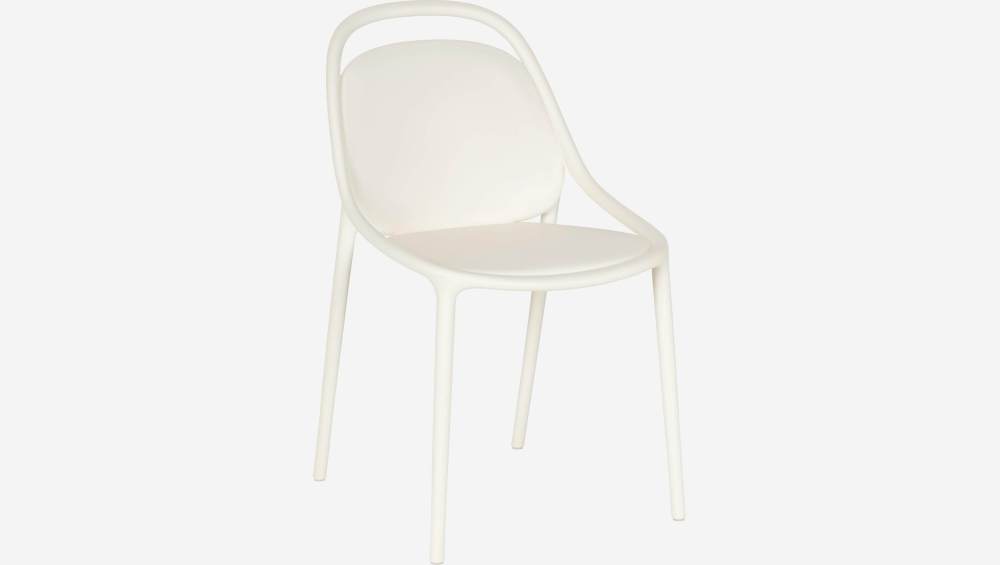 Stuhl aus Polypropylen - Weiß