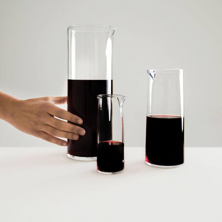 Carafe en verre - 1L - Design by  Pierre-Emmanuel Vandeputte pour Designerbox