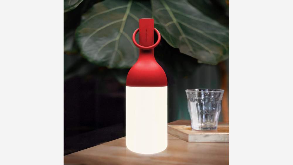 Petite lampe nomade outdoor à LED - Rouge - Design by Bina Baitel