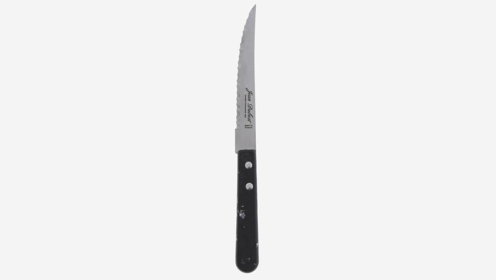 Couteau à steak - Modèle Sense - Noir