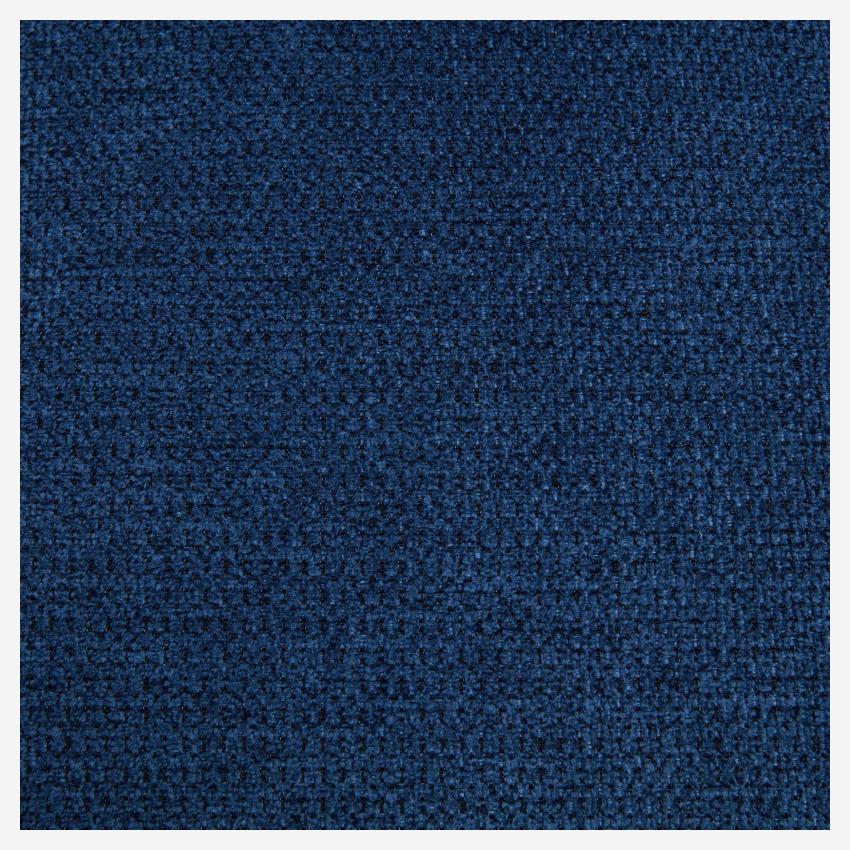 Fauteuil tripode en tissu chenille - Bleu