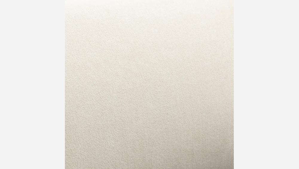 Lit coffre 160 x 200 cm en tissu bouclette courte - Beige