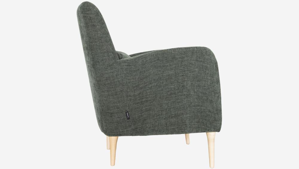 Fauteuil en tissu - Vert foncé - Design by James Patterson