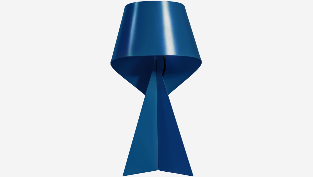 Édition limitée - Lampe de table en métal - Bleu Pacifique - 35 cm