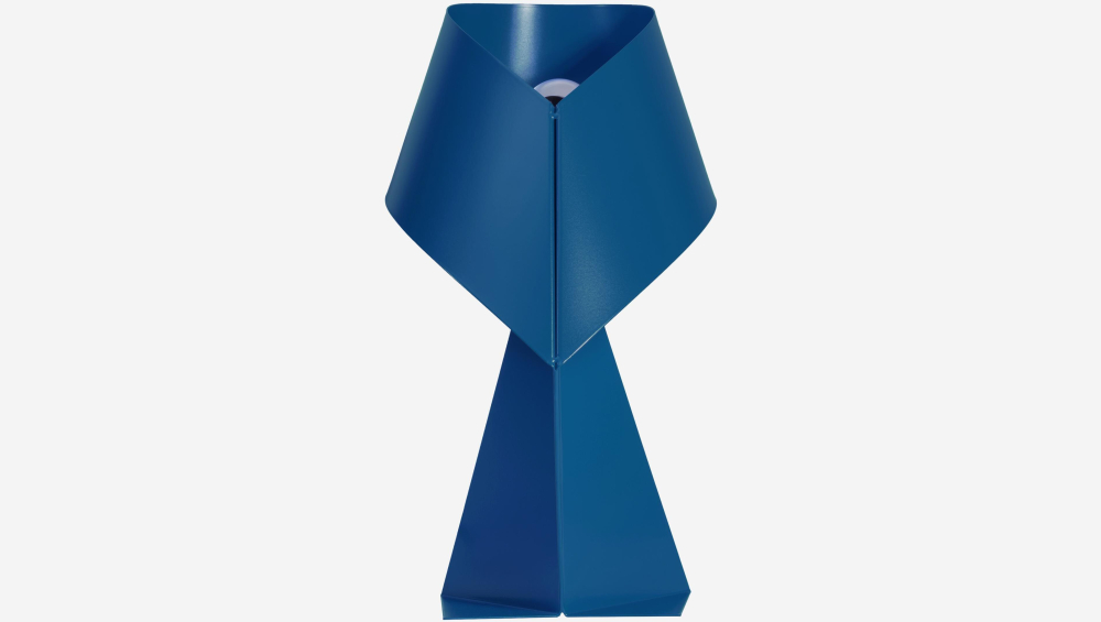 Édition limitée - Lampe de table en métal - Bleu Pacifique - 35 cm