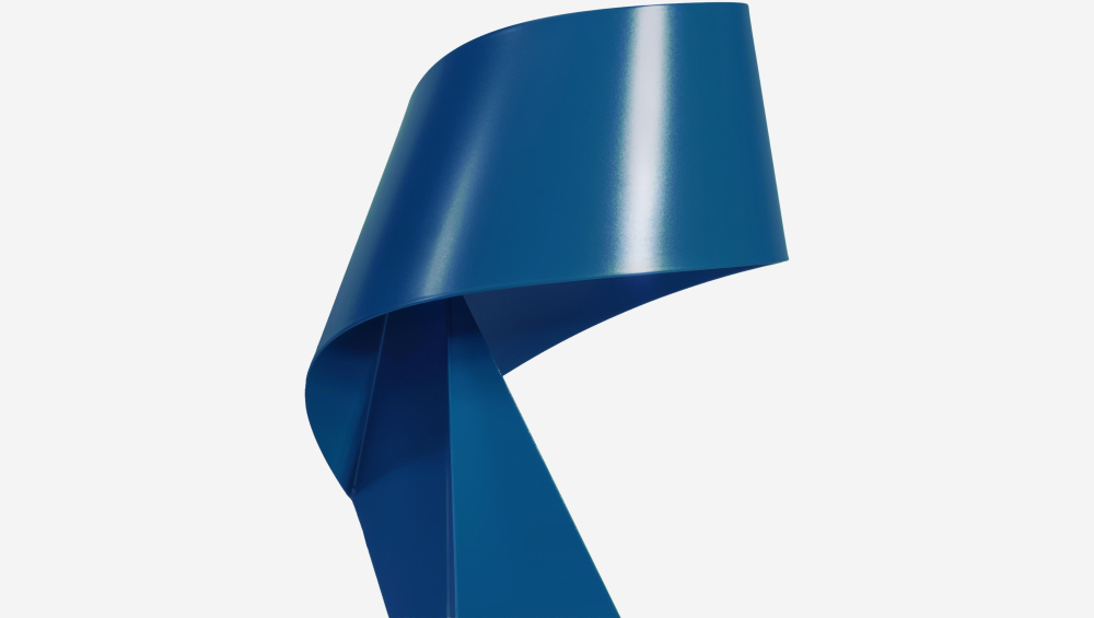 Édition limitée - Lampe de table en métal - Bleu Pacifique - 35 cm