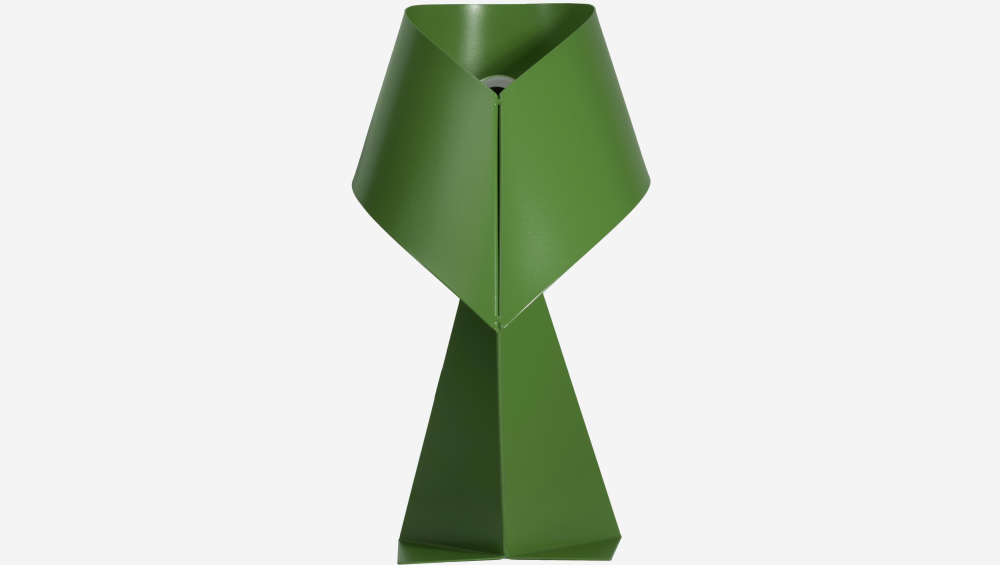 Édition limitée - Lampe de table en métal - Vert Printemps - 35 cm