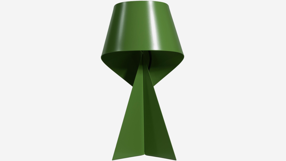 Édition limitée - Lampe de table en métal - Vert Printemps - 35 cm