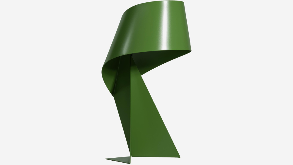 Édition limitée - Lampe de table en métal - Vert Printemps - 35 cm