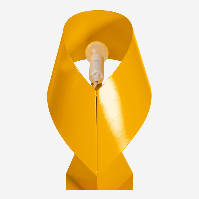 Édition limitée - Lampe de table en métal - Jaune Soleil - 35 cm