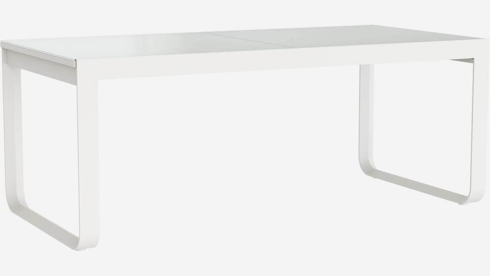 Tavolo allungabile per esterni in alluminio - Grigio tortora
