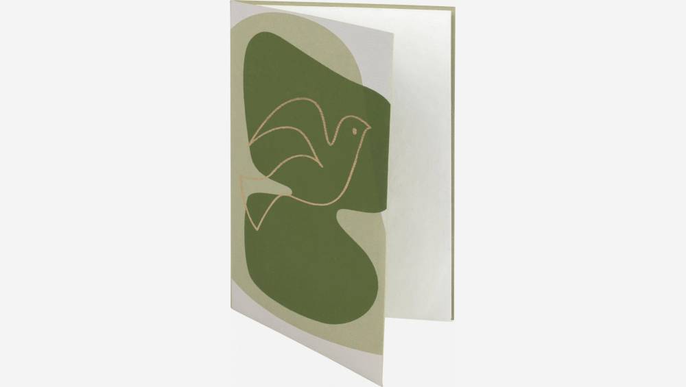 4er-Set Karten mit Umschlägen - Motiv by Floriane Jacques