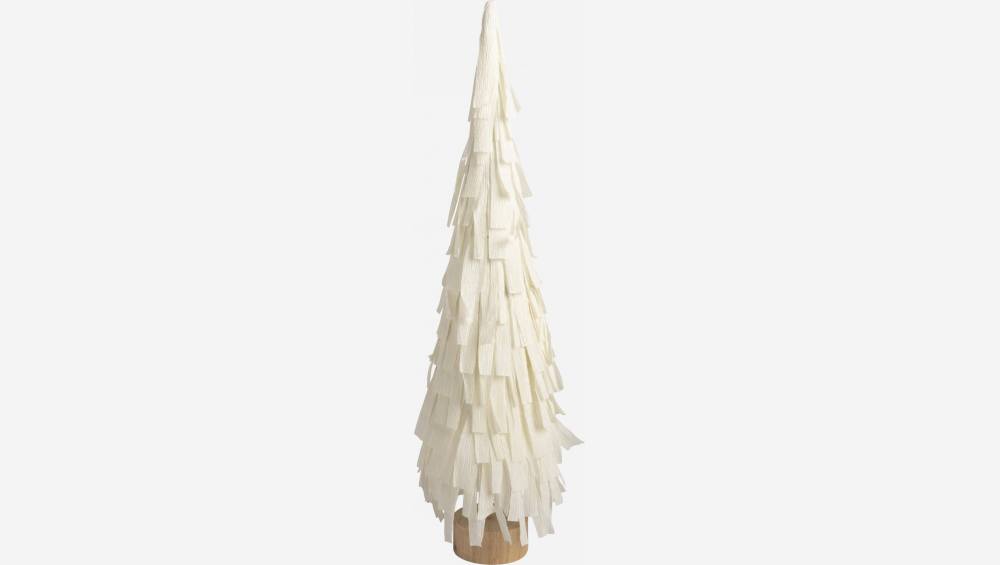 Decoração de Natal - Árvore papel para pousar - 51 cm
