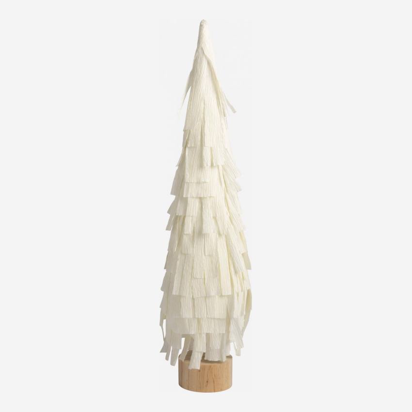 Decoração de Natal - Árvore papel para pousar - 41 cm