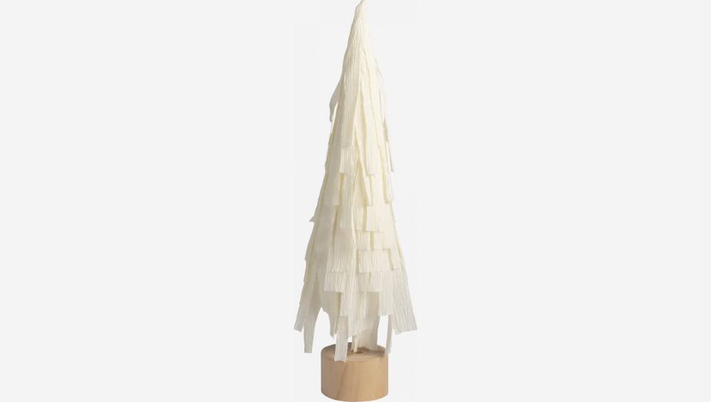 Decoração de Natal - Árvore papel para pousar - 31 cm