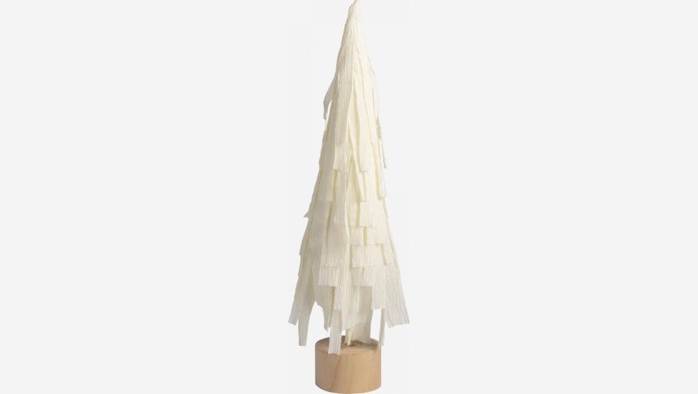 Décoration de Noël - Sapin à poser en papier - 31 cm