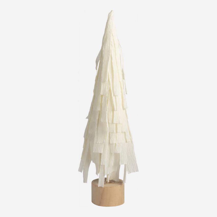 Decoração de Natal - Árvore papel para pousar - 31 cm